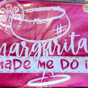 Margaritas Made Me Do It T-Shirt.